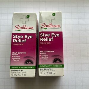 2x Similasan Stye Eye Relief 10 ml / 0.33 oz 9/25